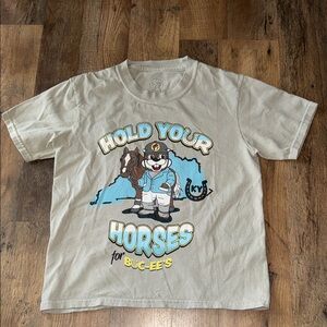 Buc-ee’s Youth Beige Kentucky Graphic T-Shirt YS